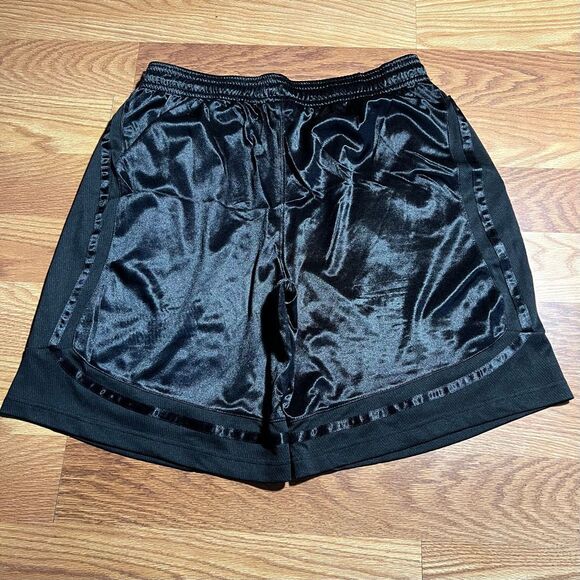 Vintage Y2K AND1 Silky Razzle Dazzle Baggy Basketball Shorts - Picture 4 of 7